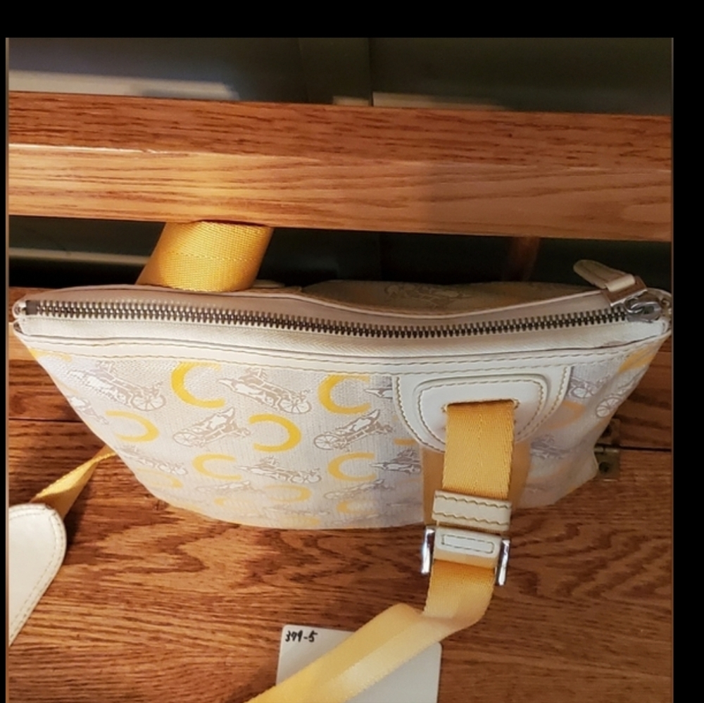 Celine Macadam C Carriage Coated Canvas Messenger Crossbody Bag - Picture 5 of 16